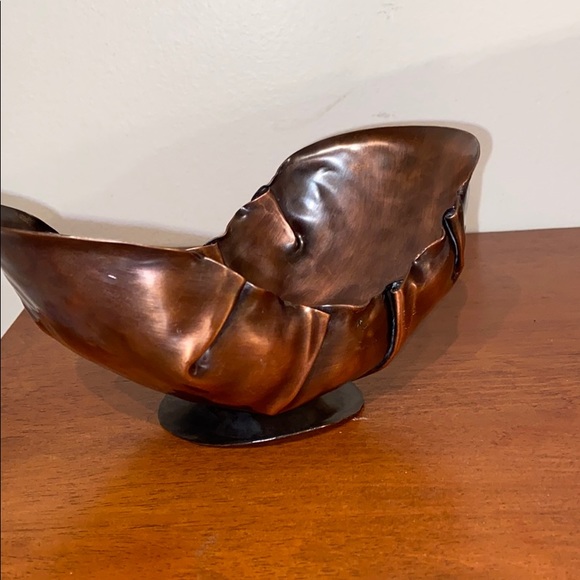 Copper craft guild 611 antique folded decorative - Picture 3 of 8